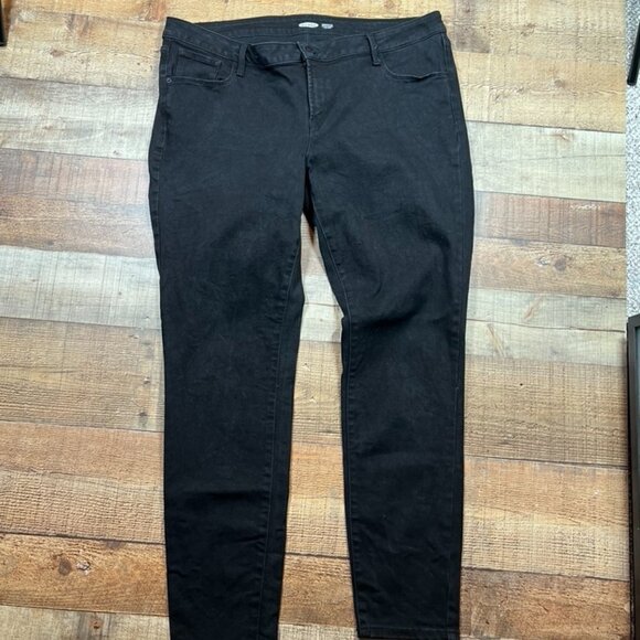Old Navy Rockstar Super Skinny Low Rise Jeans size 18L - Picture 1 of 5